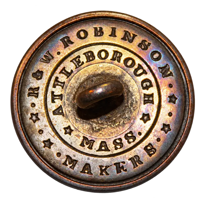 AI Enhanced - Header Background - R & W ROBINSON /**MAKERS** / ATTLEBORO / MASS - Back
