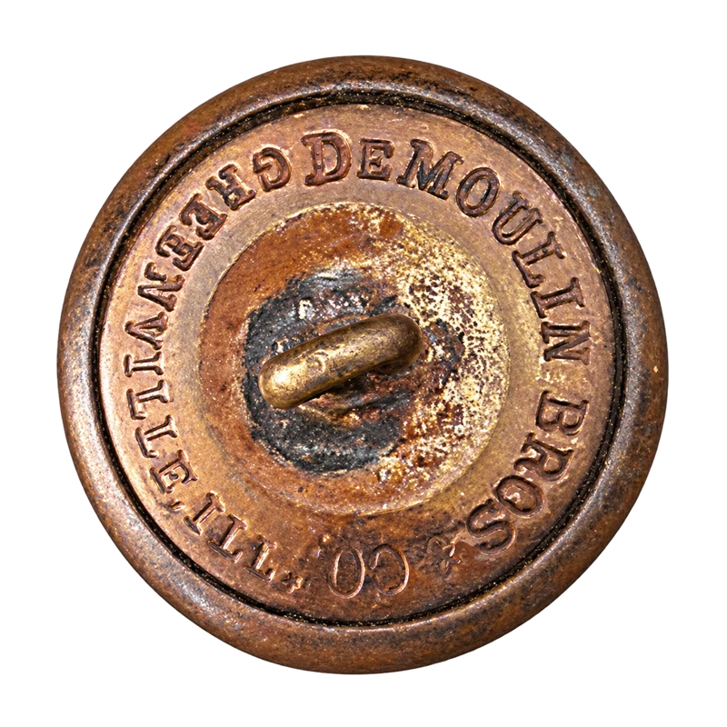 AI Enhanced - Header Background - DeMOULIN BROS & CO / GREENVILLE, ILL. - Coat - Back